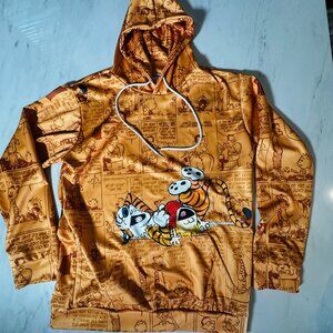 Calvin and Hobbes Comics 3d All over Print Hoodie Orange Size L Unisex
